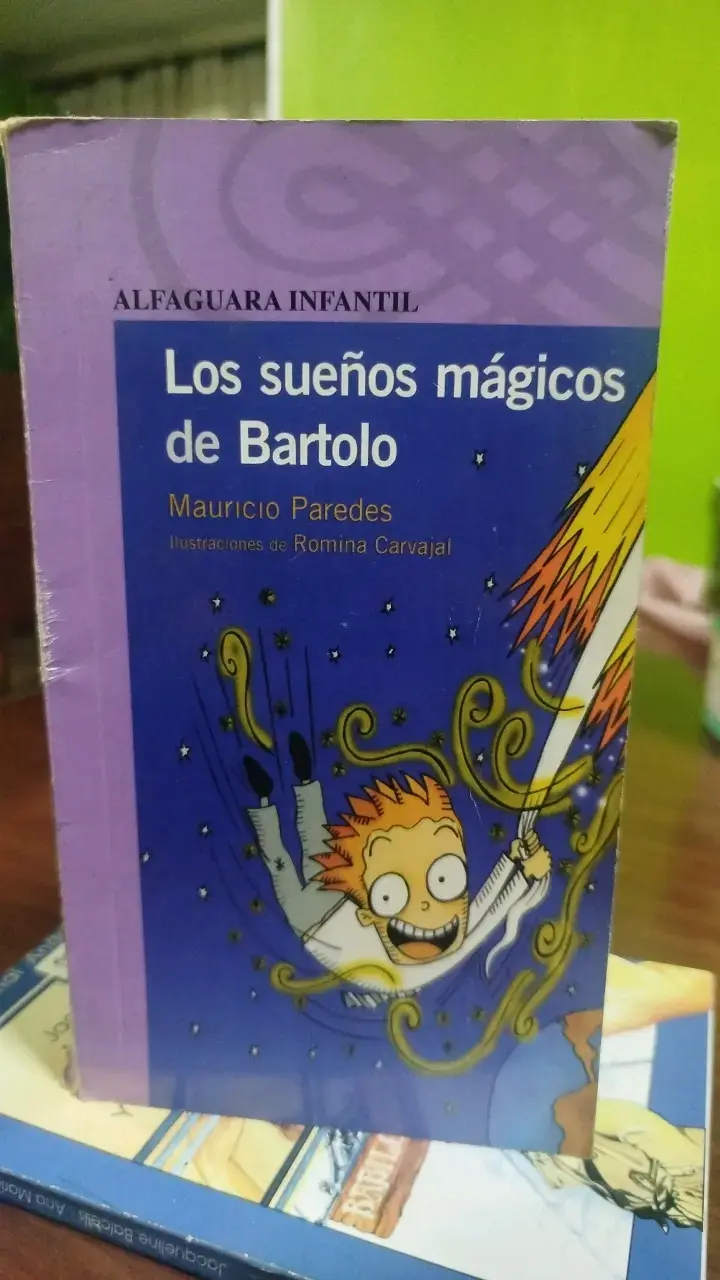 Libro infantil 'Los sueños mágicos de Bartolo' de Mauricio Paredes