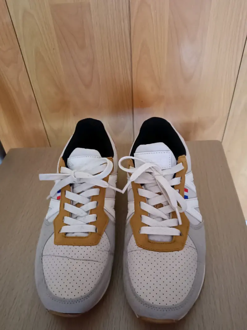 Zapatillas deportivas blancas y marrones para hom - 5