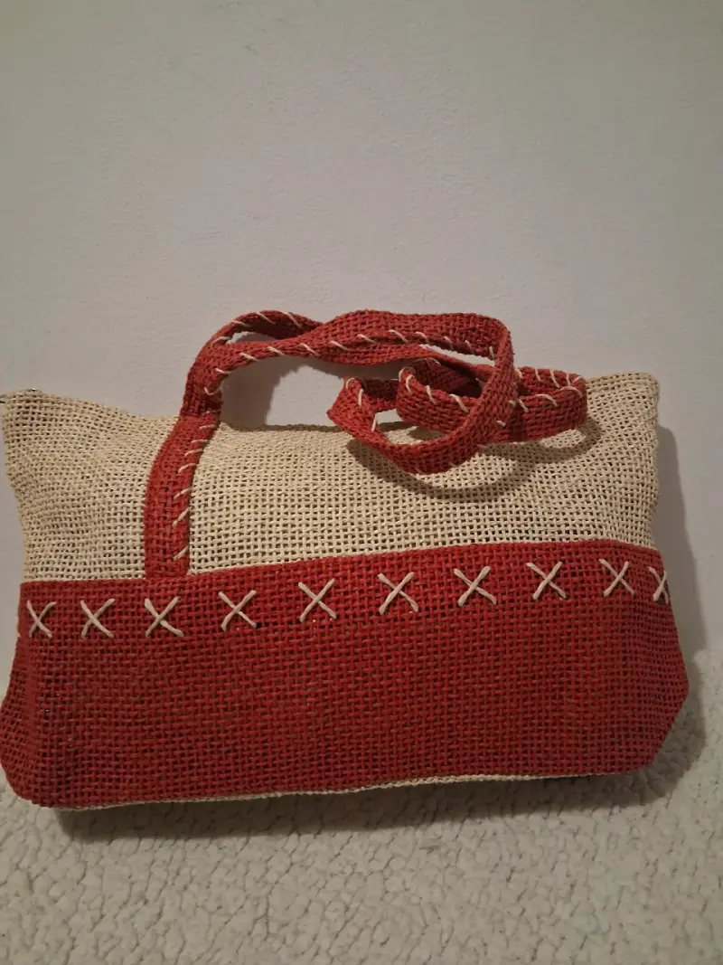 Bolso de MTH&N bicolor con asas trenzadas - 1