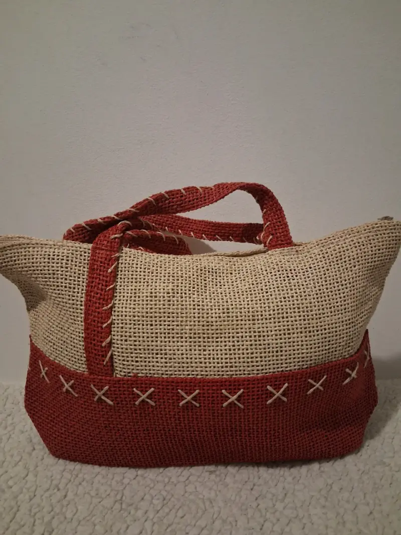 Bolso de MTH&N bicolor con asas trenzadas - 2