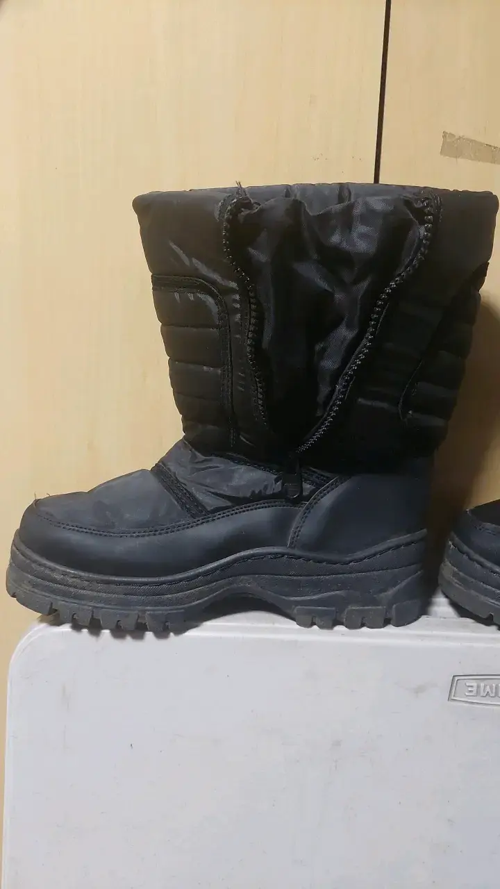 Botas de nieve negras Snow Ice para invierno - 3