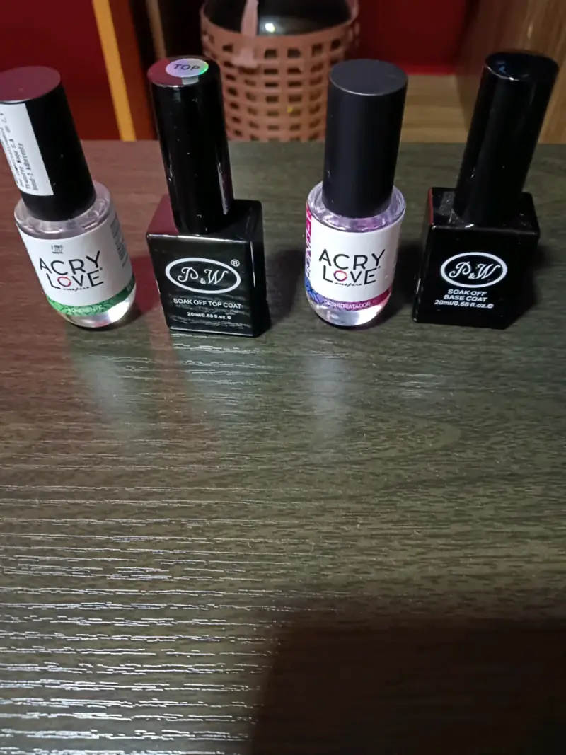 Kit completo de uñas acrílicas con esmaltes y herramientas - 2