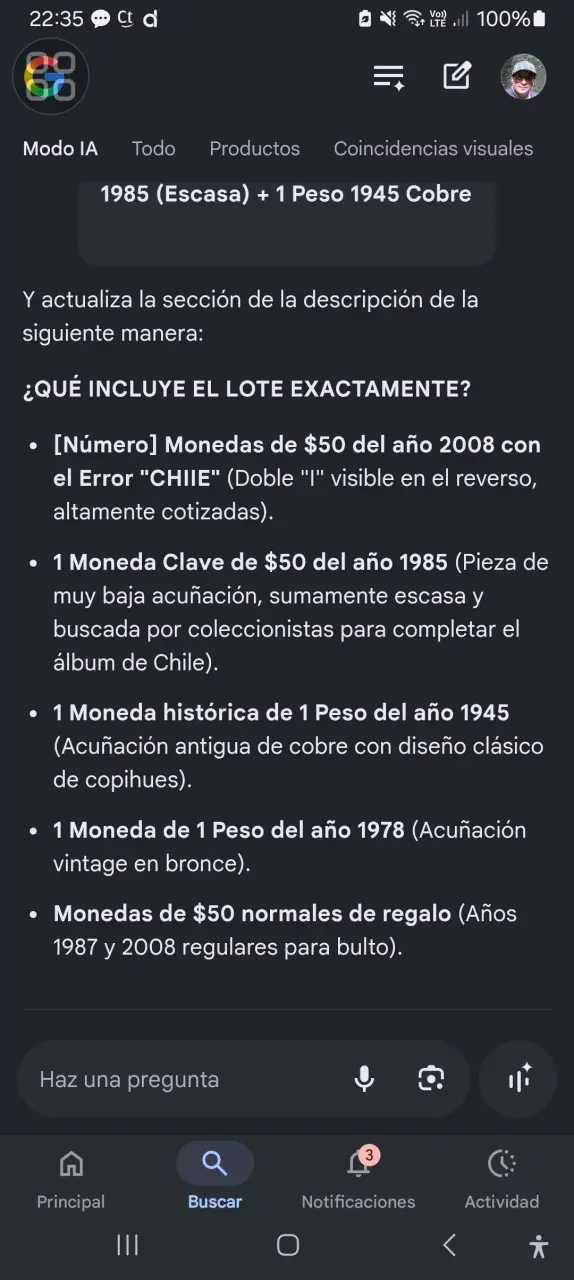 Lote de Monedas Chilenas Antiguas y Escasas - 4