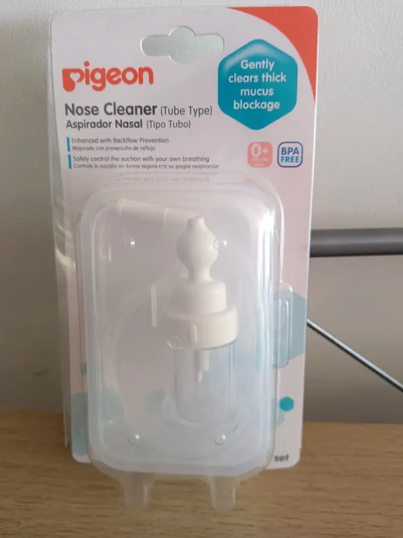 Aspirador nasal Pigeon tipo tubo para bebés - 4
