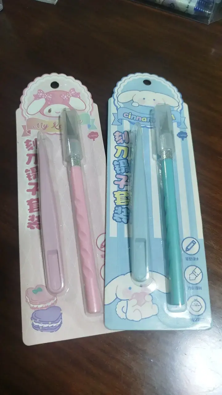 Set de cuchillos de precisión Cinnamoroll y My Melody