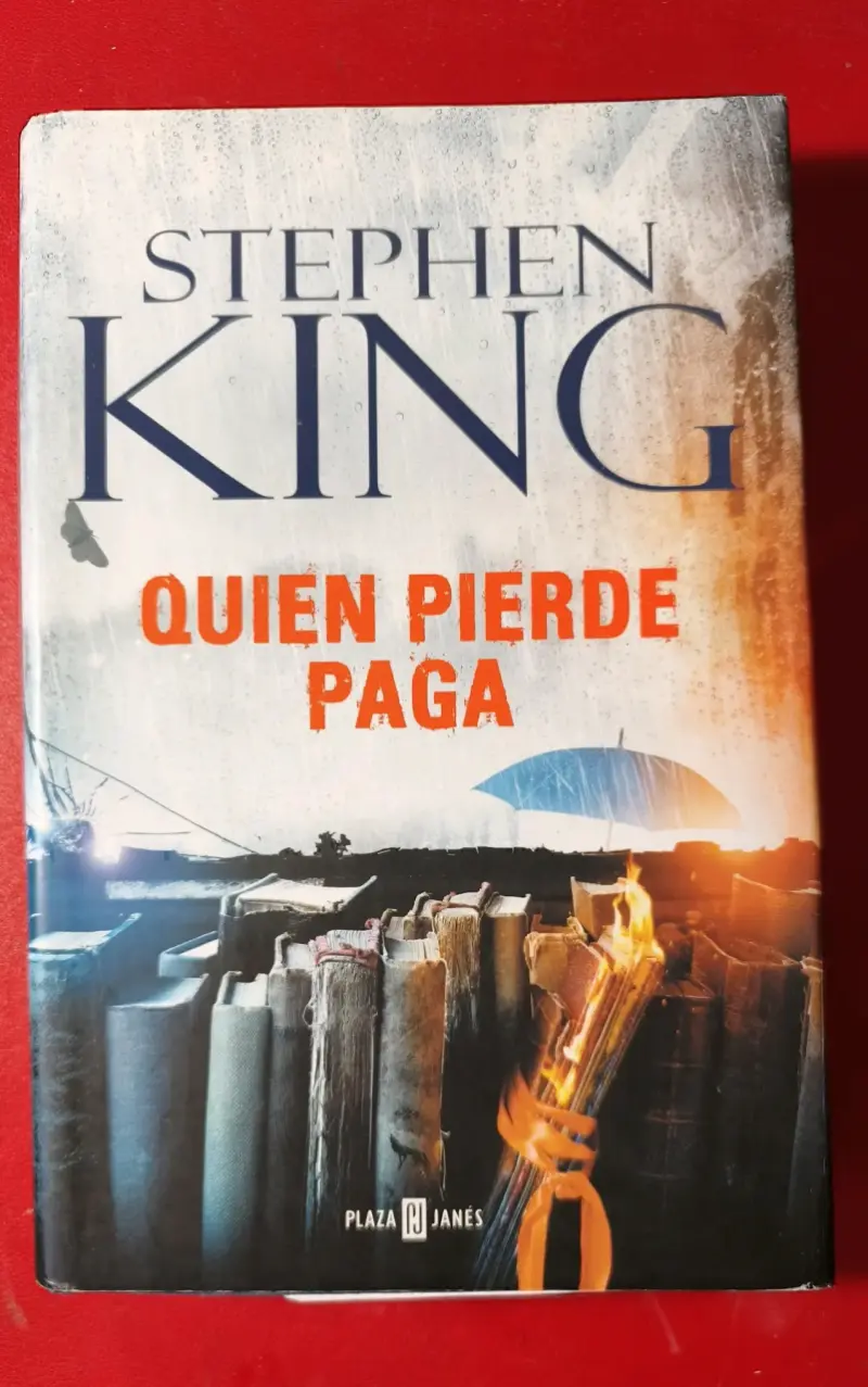 Libro 'Quien Pierde Paga' de Stephen King - 1