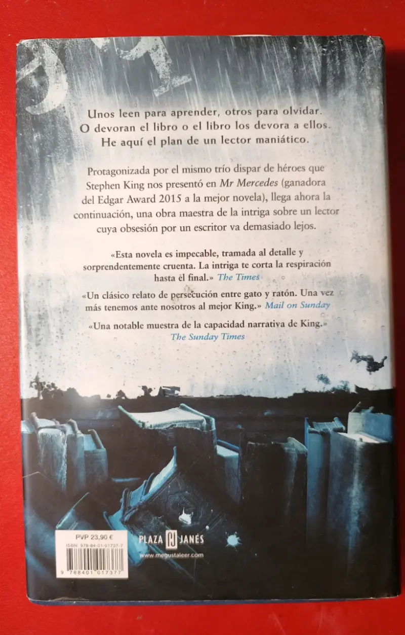 Libro 'Quien Pierde Paga' de Stephen King - 2