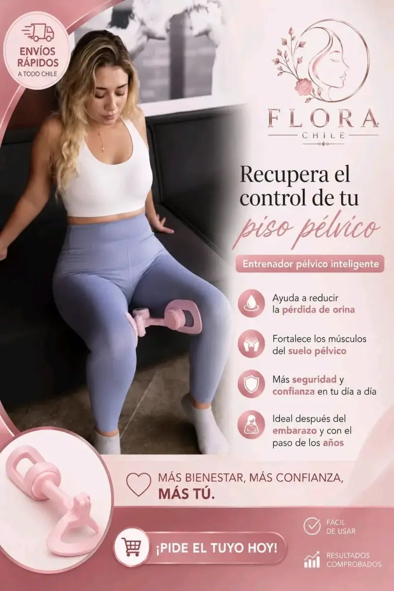 Entrenador pélvico Flora Chile portátil y efectivo - 3