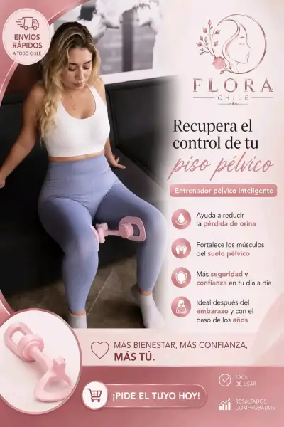 Entrenador pélvico Flora Chile portátil y efectivo - miniatura 3