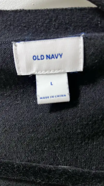 Cardigan negro Old Navy para mujer - miniatura 2