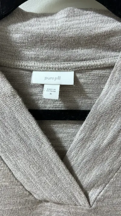 Suéter gris de mujer Pure Jill talla M - miniatura 2