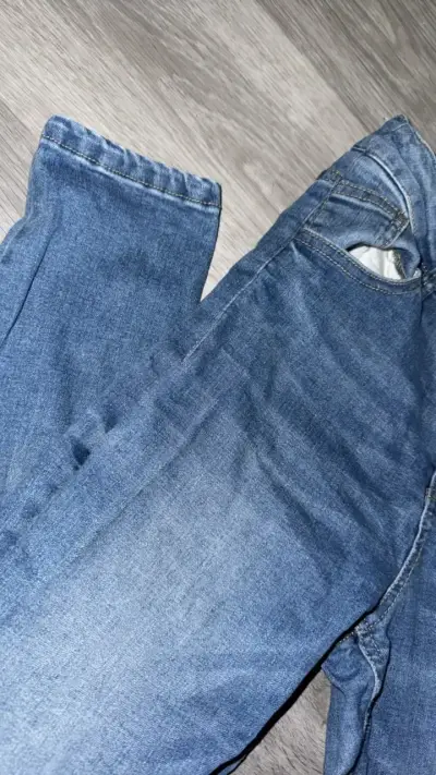 Jeans azules desgastados Opposite talla 36 - miniatura 3