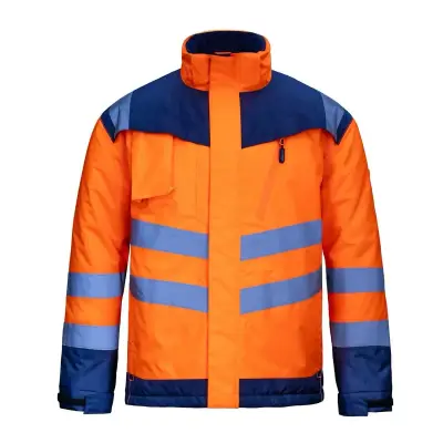 Parka Térmica Naranja Reflectante Activex - miniatura 3