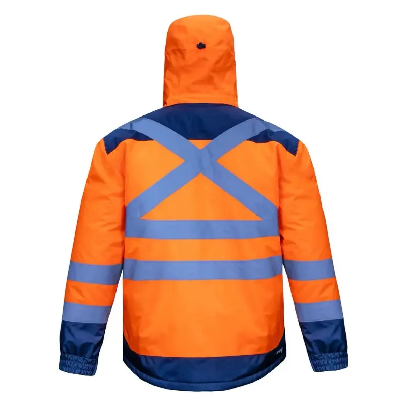 Parka Térmica Naranja Reflectante Activex - 4