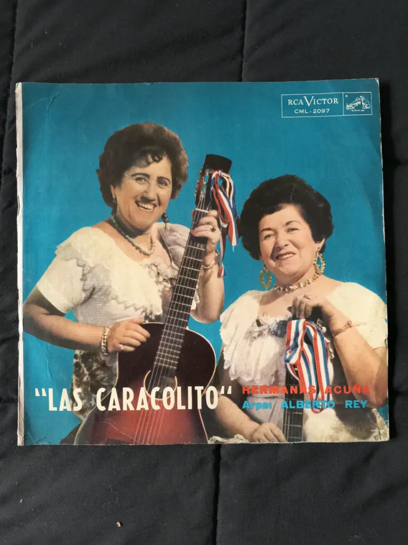 Disco vinilo Las Caracolito Hermanas Acuña - 1