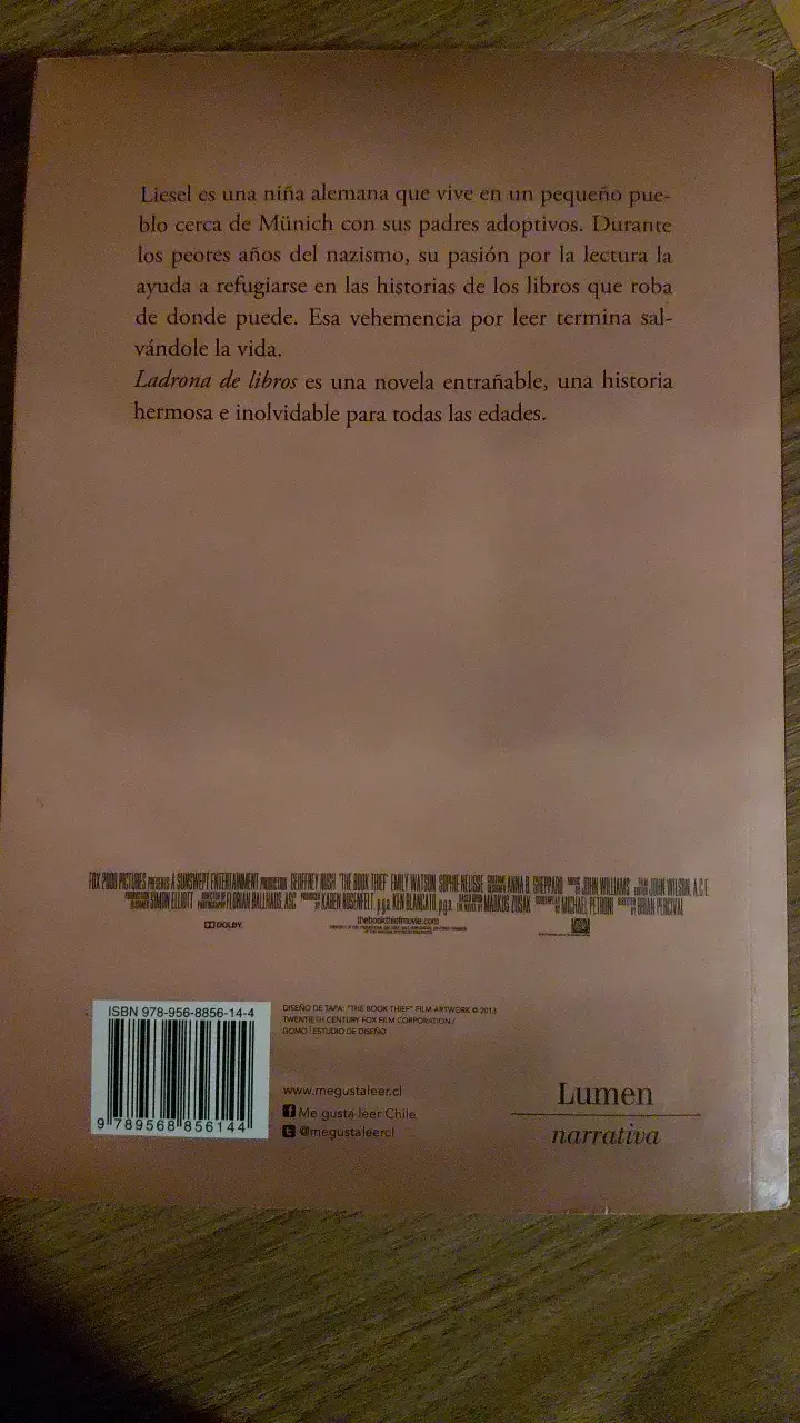 Libro 'La Ladrona de Libros' de Markus Zusak - 3