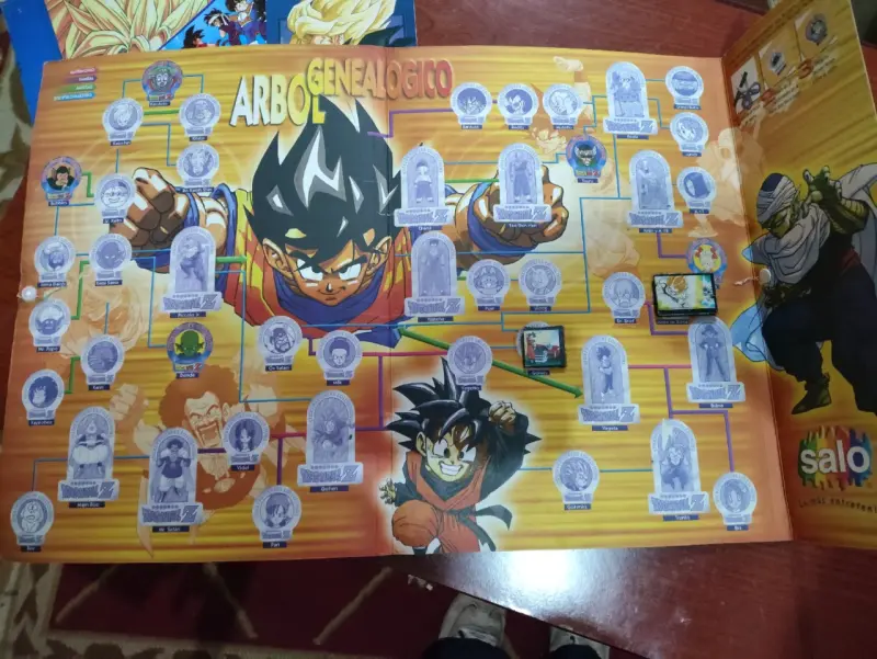 Álbum de Stickers Dragon Ball Z Salo - 3