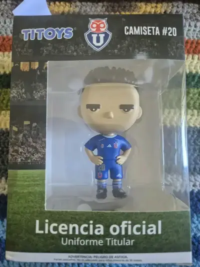 Figura Universidad de Chile #11 Eduardo Vargas - miniatura 1