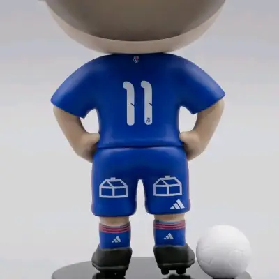 Figura Universidad de Chile #11 Eduardo Vargas - miniatura 4