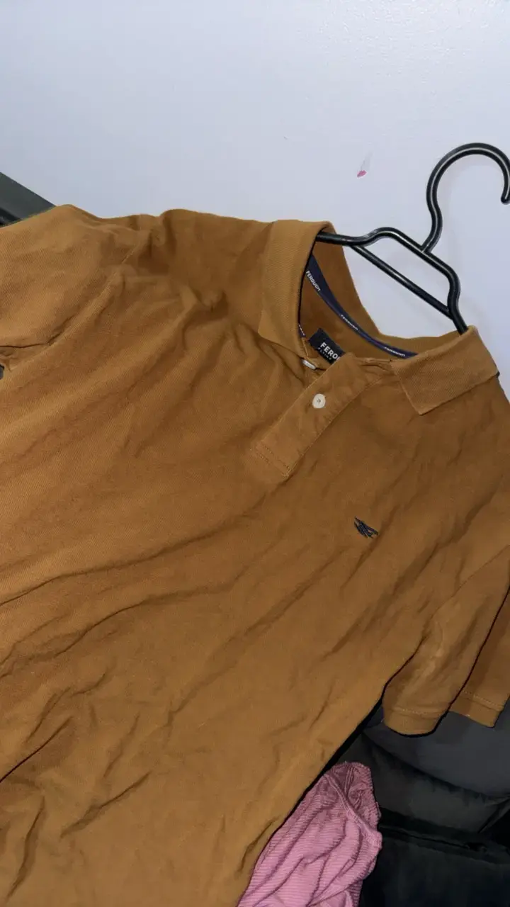 Polera Polo Marrón Ferouch para Hombre - 3