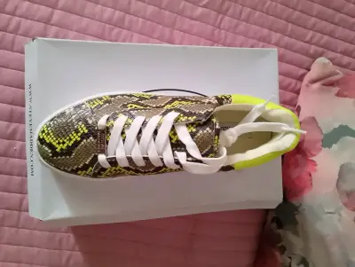 Zapatilla casual estampado serpiente Steve Madem - miniatura 2