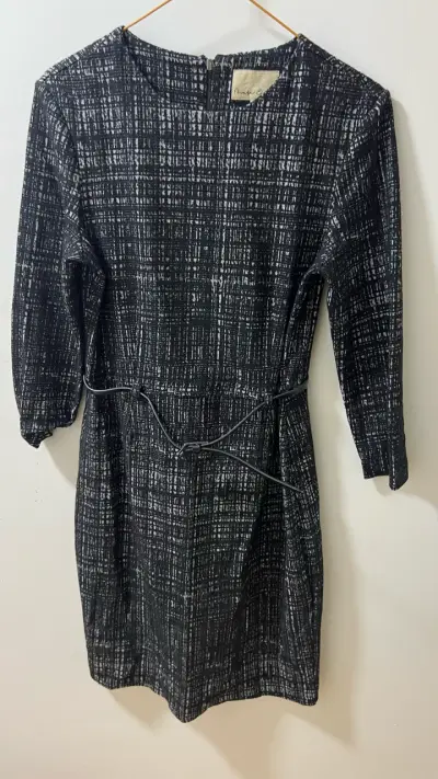 Vestido negro estampado Phase Eight - miniatura 1