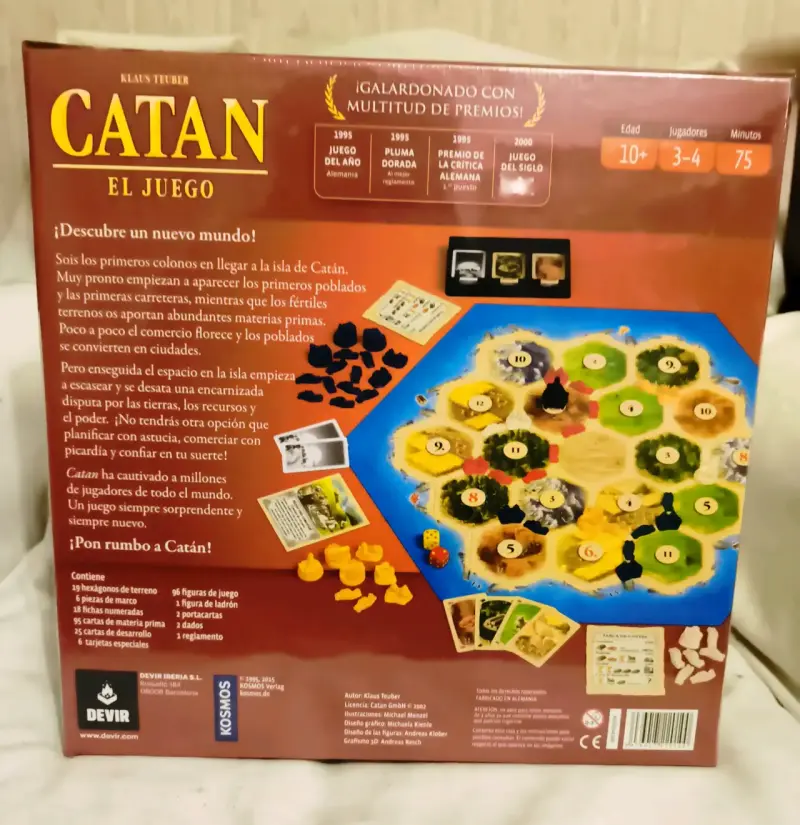 Juego de mesa Catan - 2