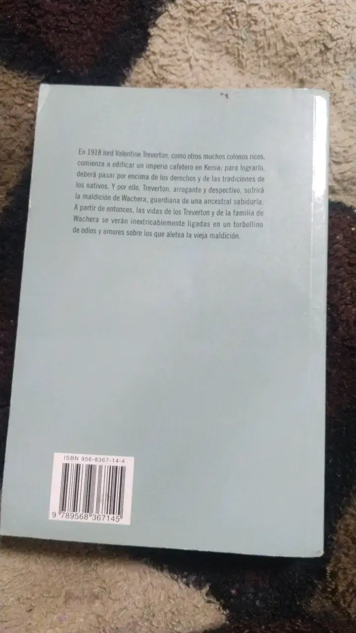 Libro Bajo el Sol de Kenia de Barbara Wood - 2
