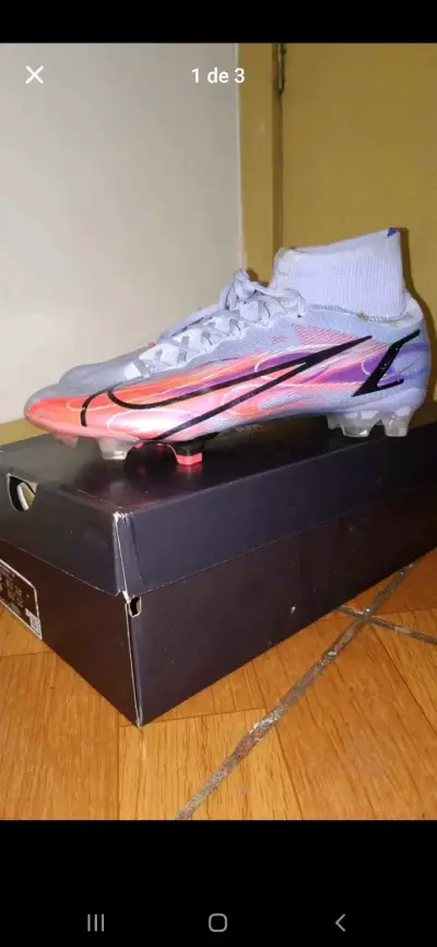 Botines de fútbol Nike mercurial - miniatura 1