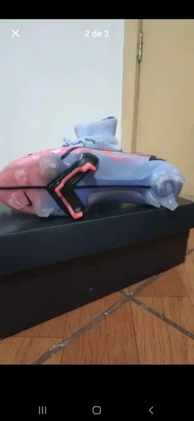 Botines de fútbol Nike mercurial - miniatura 2