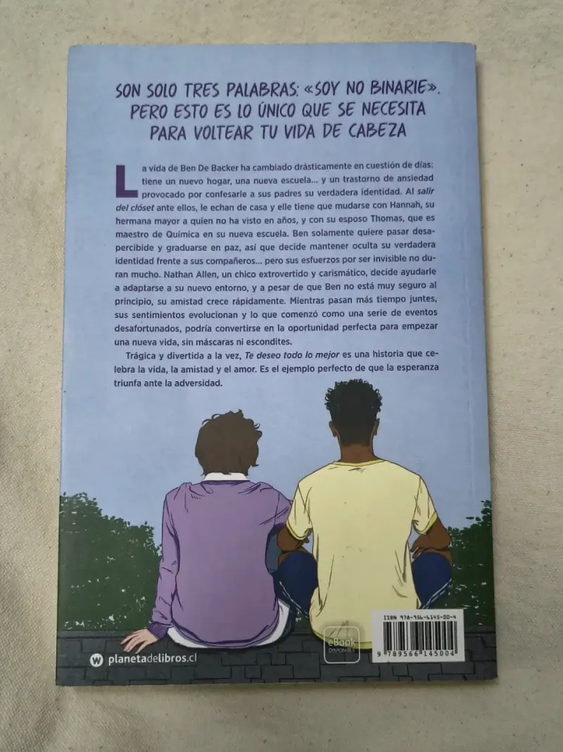 Libro 'Te Deseo Todo Lo Mejor' de Mason Deaver - 2
