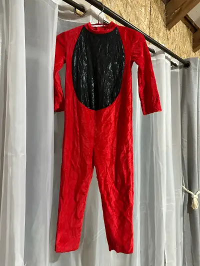 Disfraz de diablo rojo para niños - miniatura 1