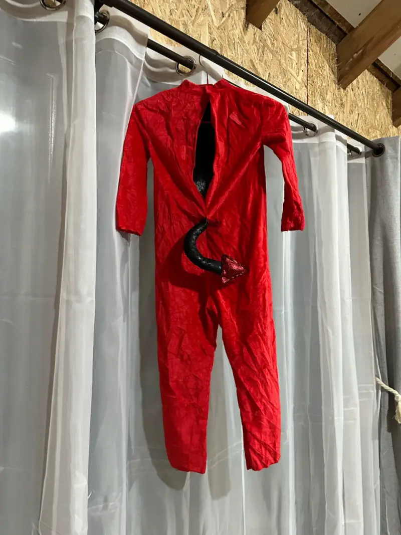 Disfraz de diablo rojo para niños - 2