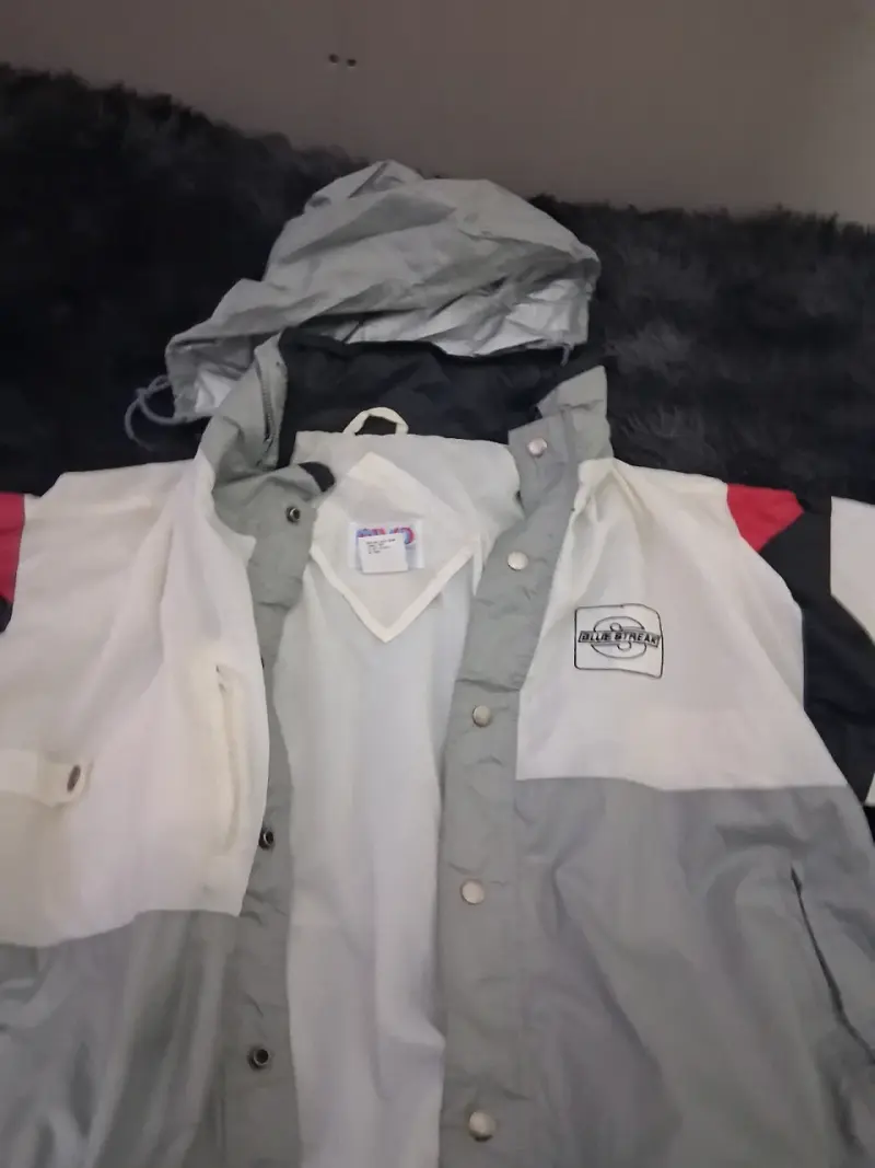 Chaqueta MVP cortaviento multicolor con capucha - 3