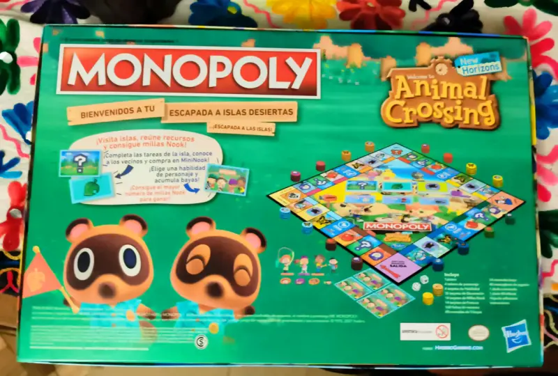 Juego de Mesa Monopoly Animal Crossing Hasbro - 2