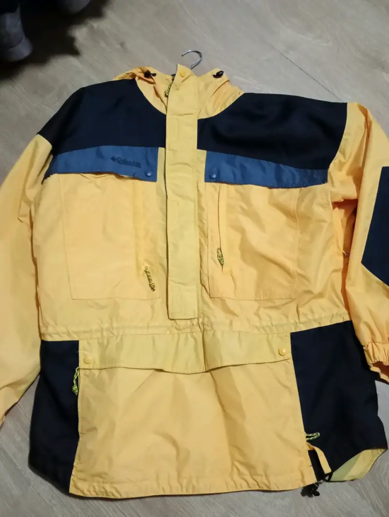 Chaqueta impermeable Columbia azul para hombre - 3