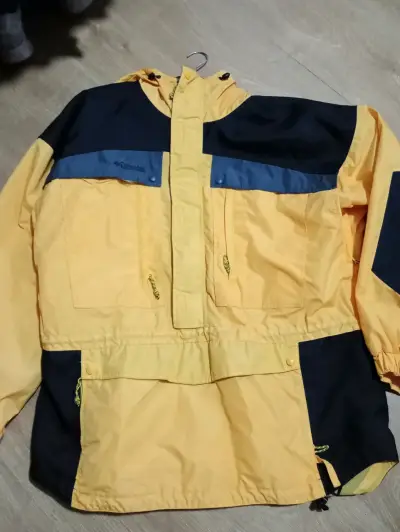 Chaqueta impermeable Columbia azul para hombre - miniatura 3