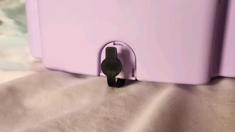 Mini lavadora portátil color lila - 2