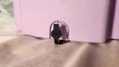 Mini lavadora portátil color lila - miniatura 2