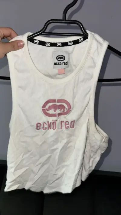 Polera sin mangas Ecko Red blanca - miniatura 1