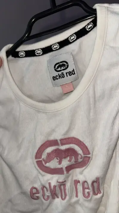 Polera sin mangas Ecko Red blanca - miniatura 2