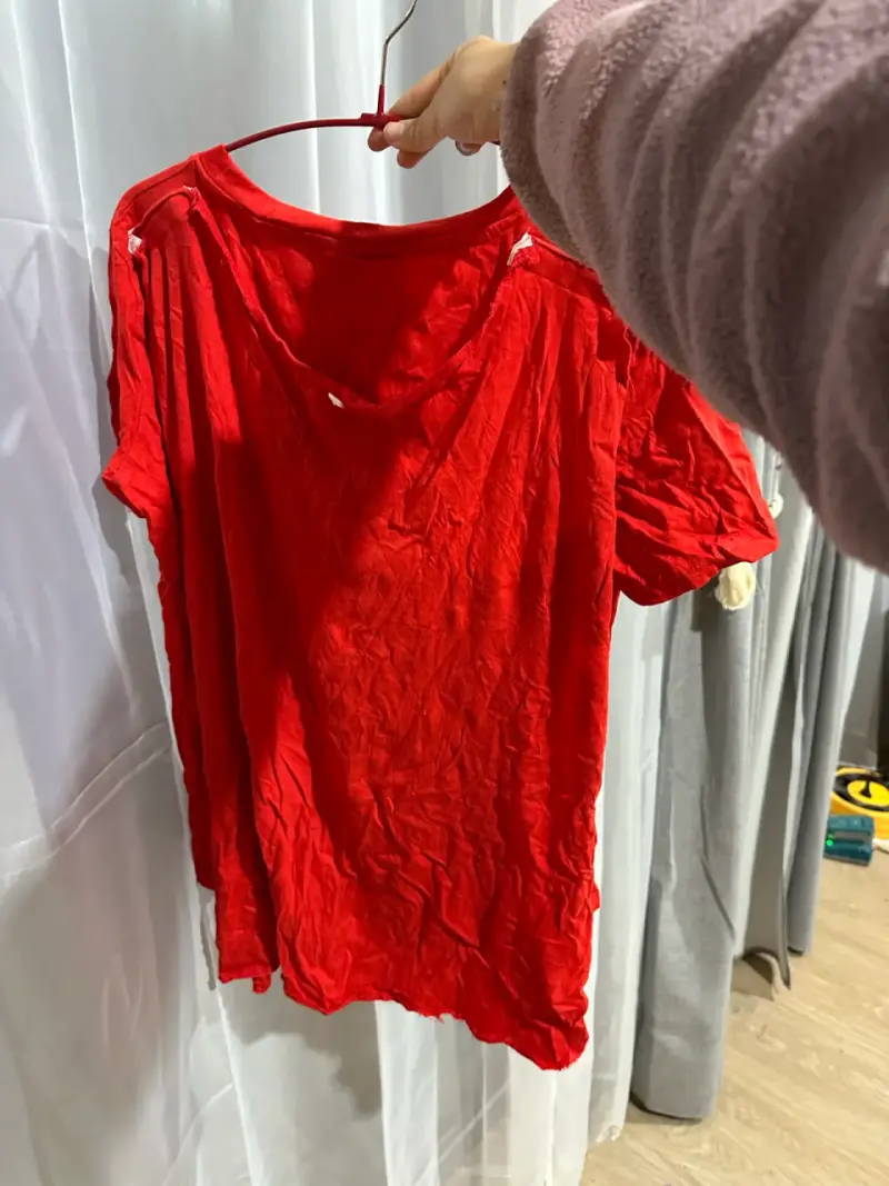 Polera roja de superhéroe para mujer - 2