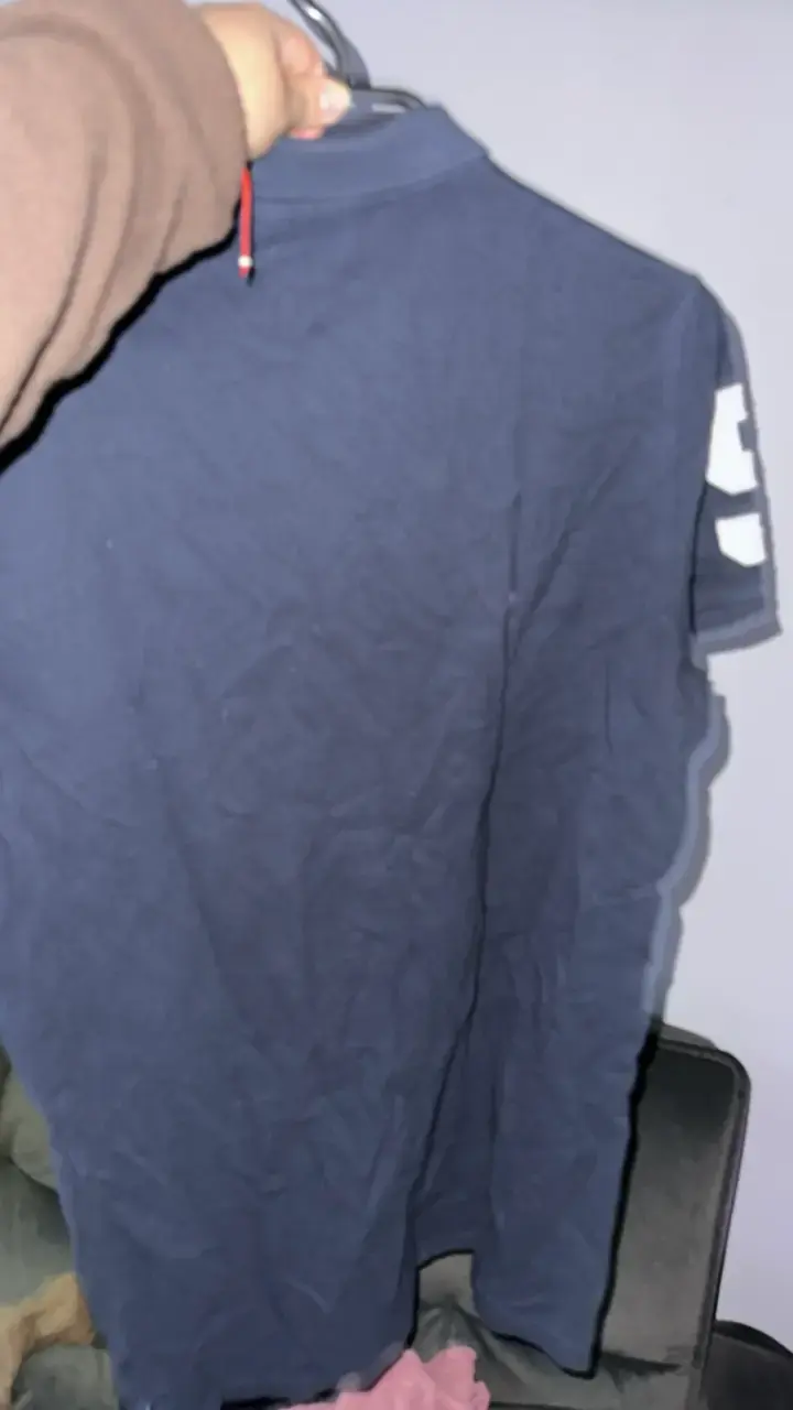 Polera Polo Azul Superdry Hombre - 3