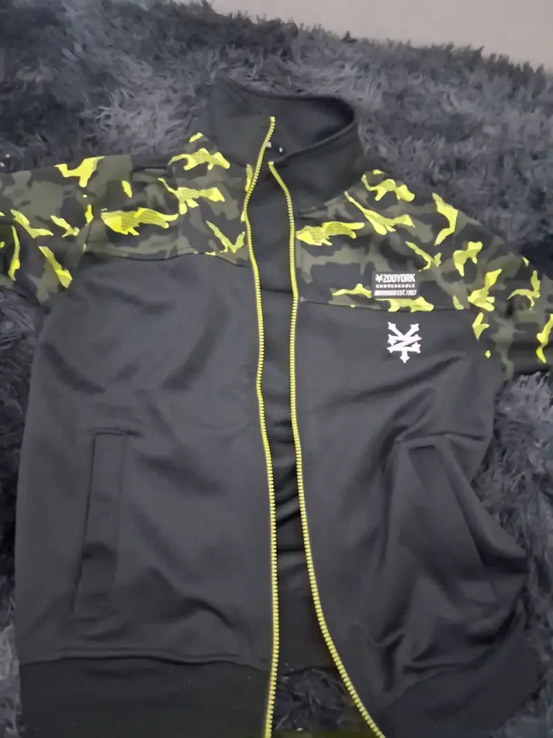 Chaqueta deportiva Zooyork camuflaje verde - 1