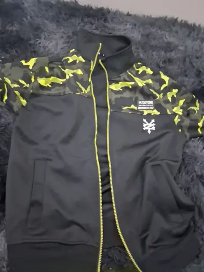 Chaqueta deportiva Zooyork camuflaje verde - miniatura 1