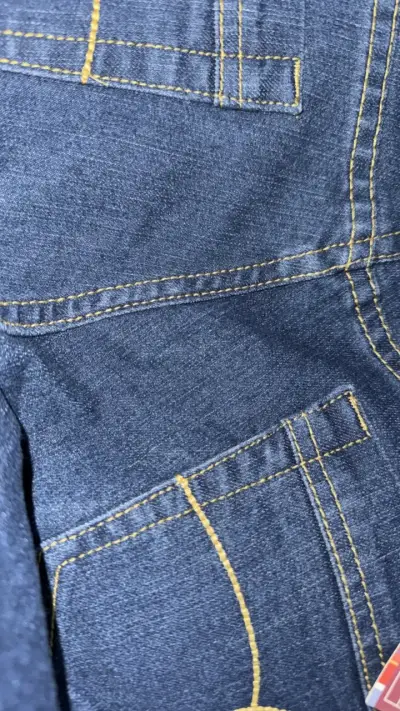 Jeans azul oscuro talla 40 para mujer - miniatura 3