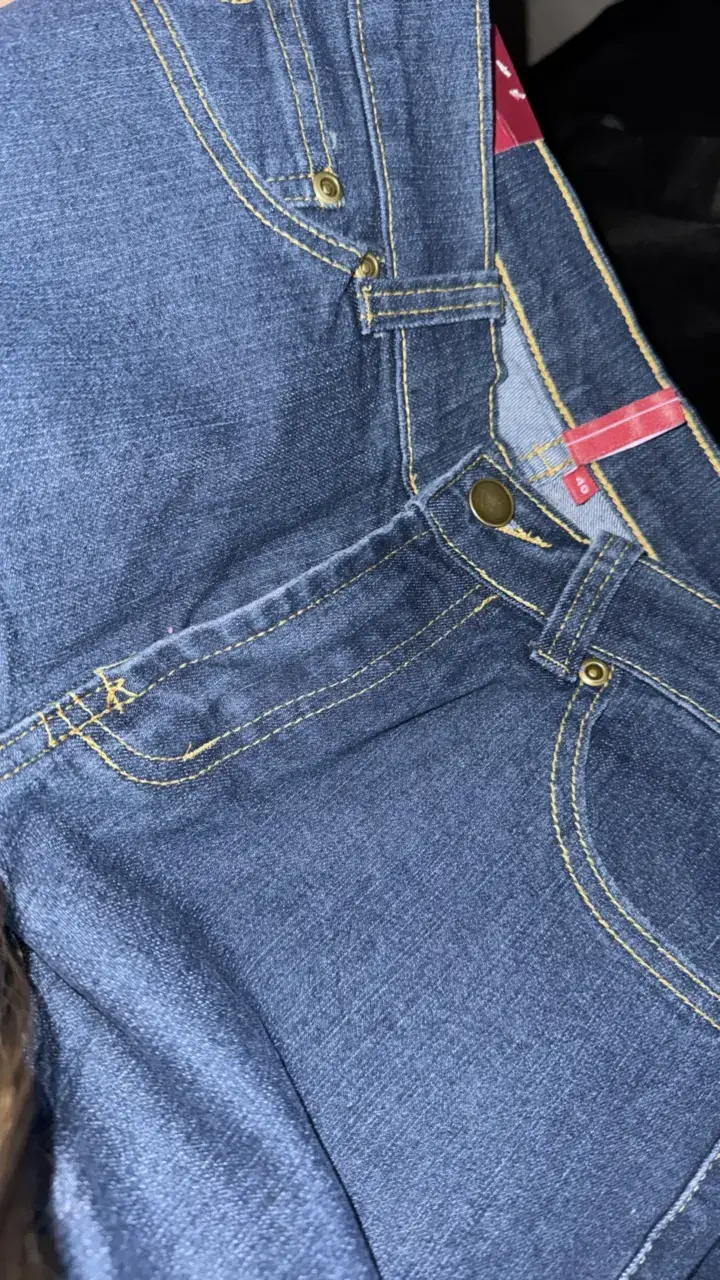 Jeans azul oscuro talla 40 para mujer - 4