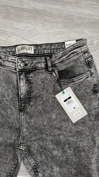Jeans gris Bearcliff para hombre talla 46 - miniatura 2