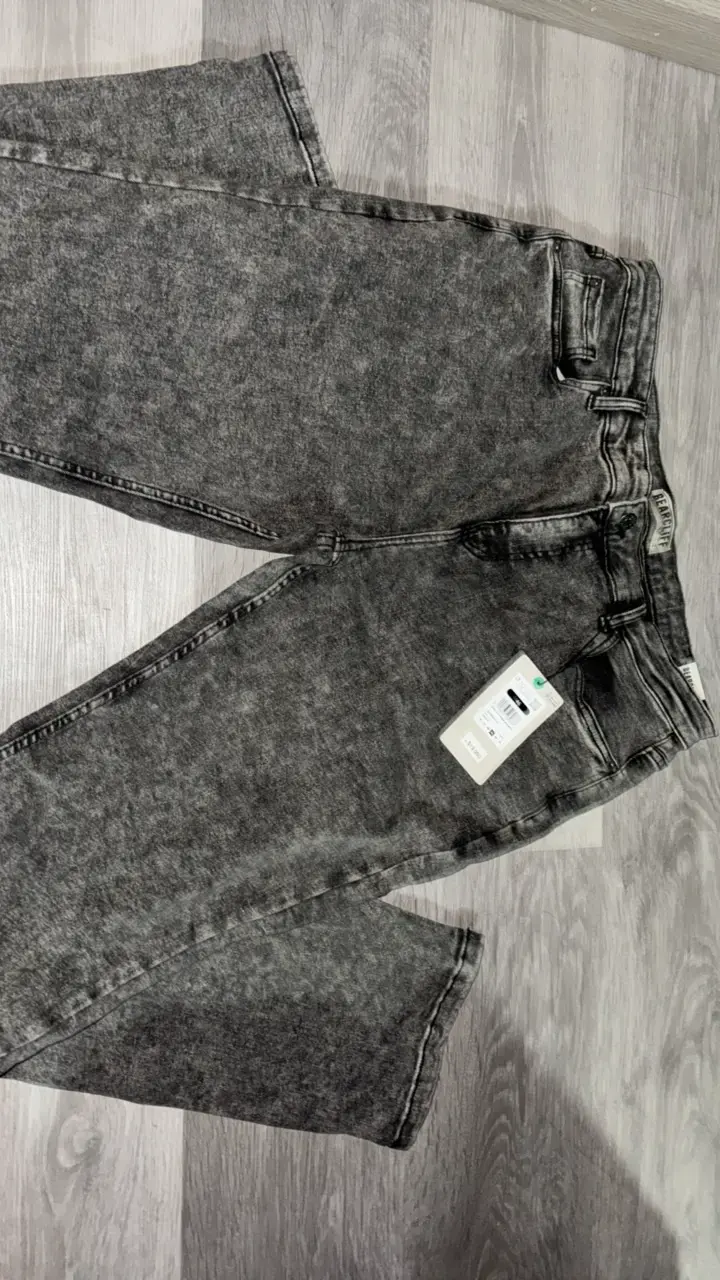 Jeans gris Bearcliff para hombre talla 46 - 4