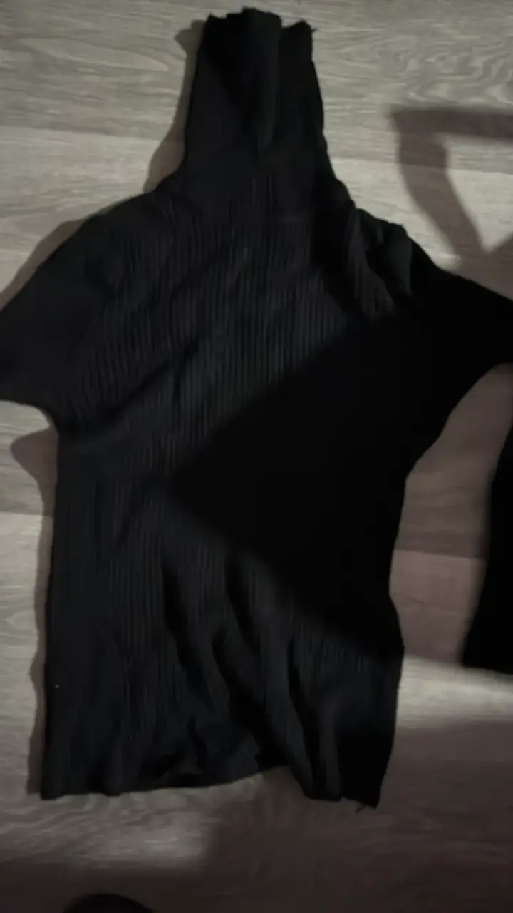Bleate negro cuello alto - 1